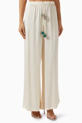 Cala Straight-leg Pants in Crepe