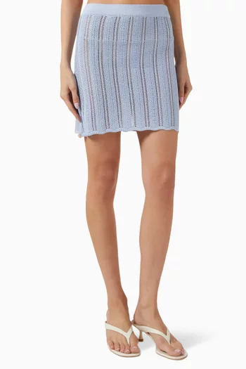 Corsica Knit Mini Skirt