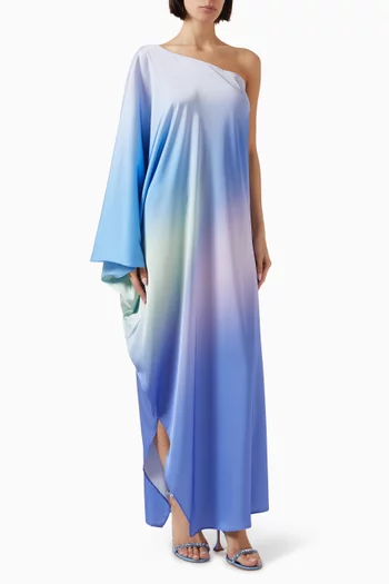 Riva Maxi Dress in Satin