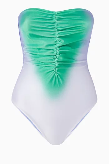 Monsul Ruched One-piece Swimsuit