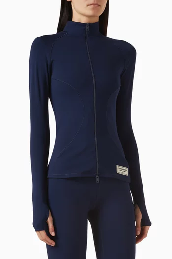 Fitted Running Top in Recycled Softskin