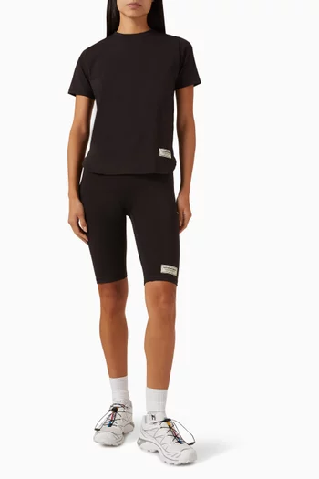 10.5 inch Biker Shorts in Recycled Softskin