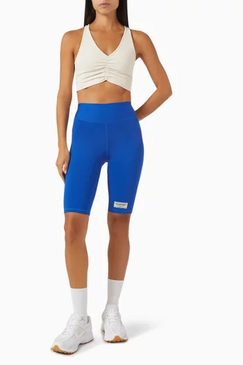10.5 inch Biker Shorts in Recycled Softskin