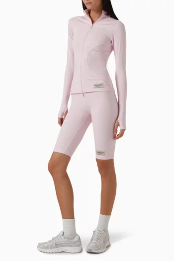 10.5" Biker Shorts in Recycled Softskin