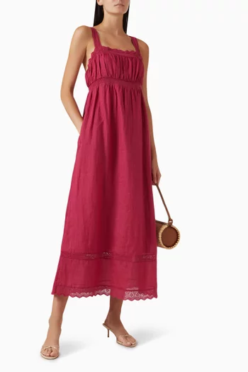 فستان جريس قماش رامي