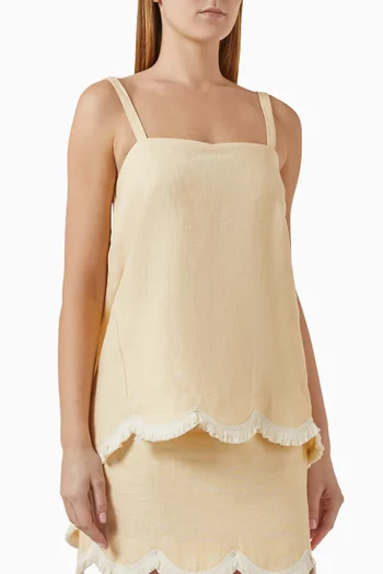 Essie Top in Linen