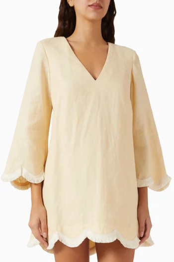 قفطان ايسي كتان