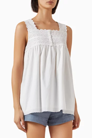 Ezra Tunic Top in Cotton