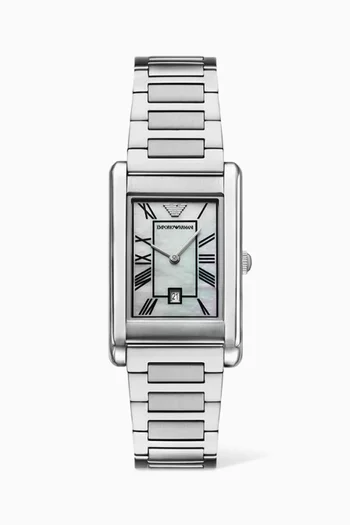 Gino Quartz Watch, 25 x 38mm