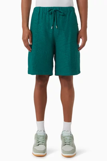 Shorts in Crochet Knit
