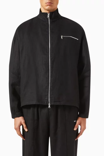 MKI Track Jacket in Linen