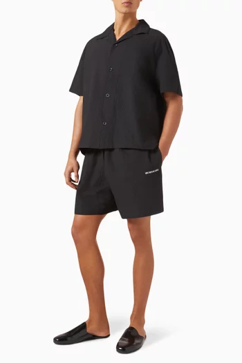 MKI Shorts in Seersucker