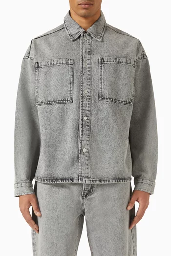 MKI Box Shirt in Denim