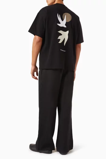 Swallow T-shirt in Cotton