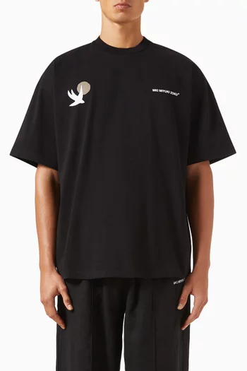 Swallow T-shirt in Cotton