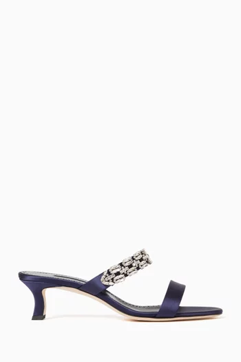 Sakotam 50 Sandals in Satin