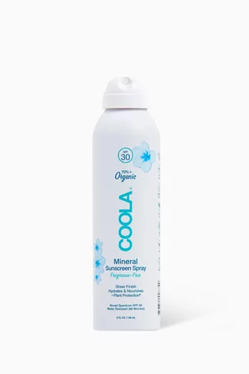Mineral Body Spray SPF 30 Fagrance-Free, 148ml