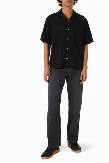 Striped Shirt in Seersucker