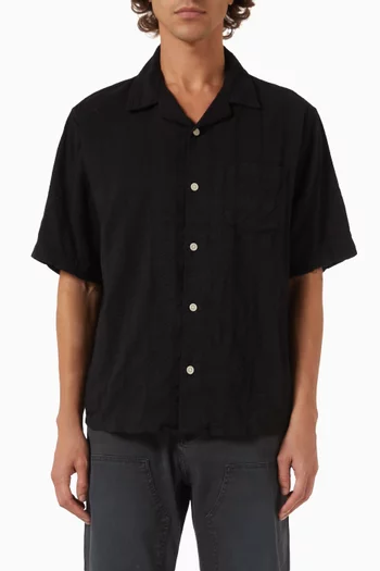 Striped Shirt in Seersucker