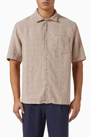 Rainbow Weave Shirt in Cotton
