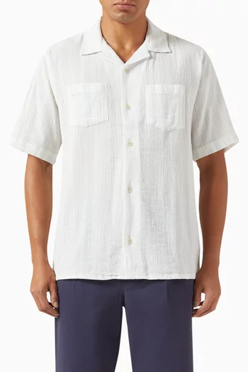 Skip Striped Retro Shirt in Cotton