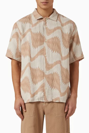 Resonance Shirt in Jacquard Cotton