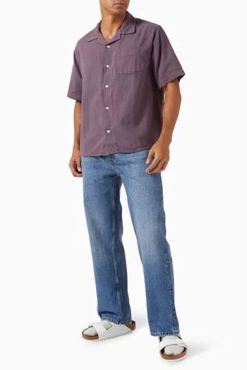 Hopsack Shirt in Cotton
