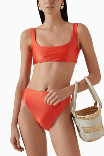Rounded Edges Bikini Top