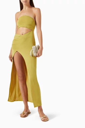Elina Cut-out Midi Dress
