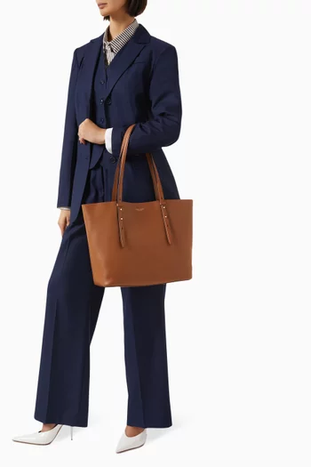 Do It All Large Tote Bag in Leather