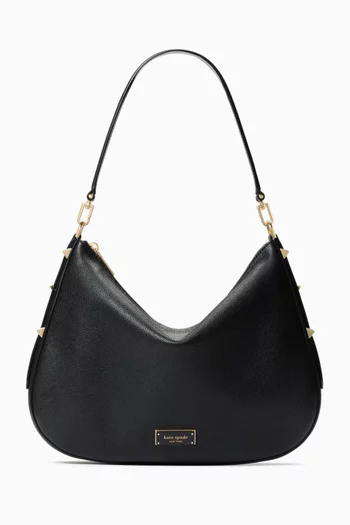 Large Liv Hobo Bag in Leather