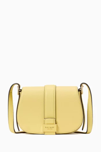 Mini Nouveau Saddle Bag in Leather