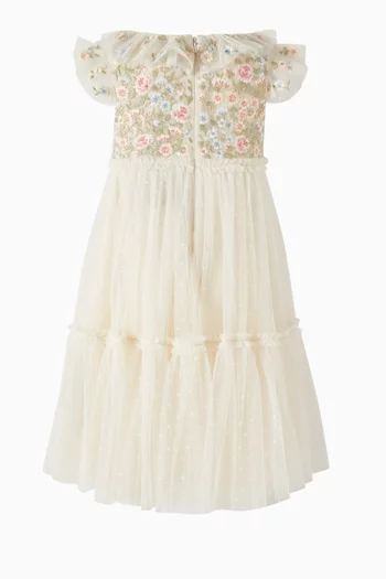 Antoinettes Floral Bodice Dress