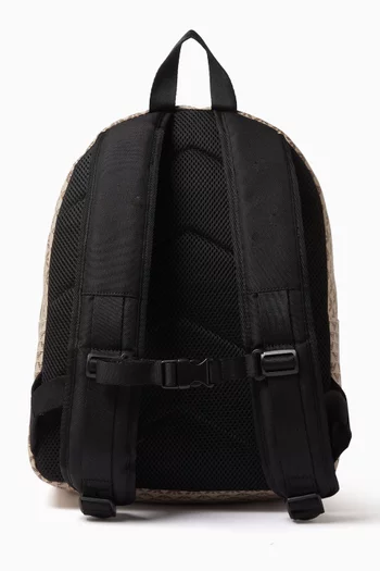 Logo Backpack in Canvas