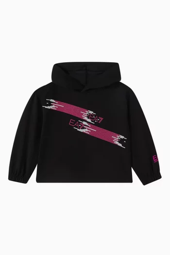 Logo Hoodie in Jersey