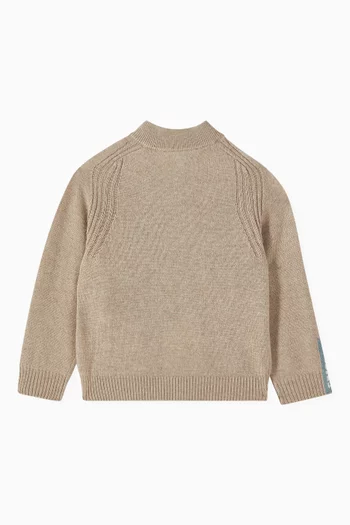 EA Zip Cardigan in Knit