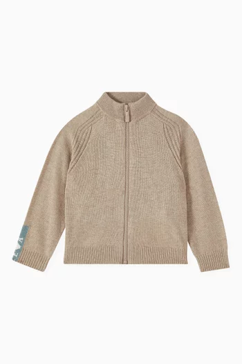 EA Zip Cardigan in Knit