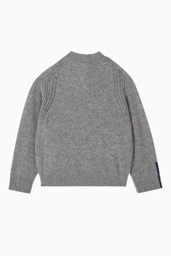 EA Zip Cardigan in Knit