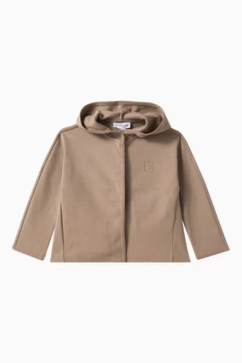Logo Hoodie in Cotton