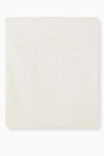 Ribbed Eagle Logo Blanket