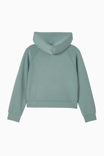 Embroidered Logo Hoodie