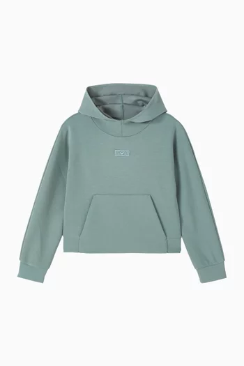 Embroidered Logo Hoodie