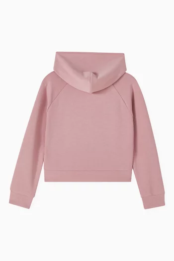 Embroidered Logo Hoodie