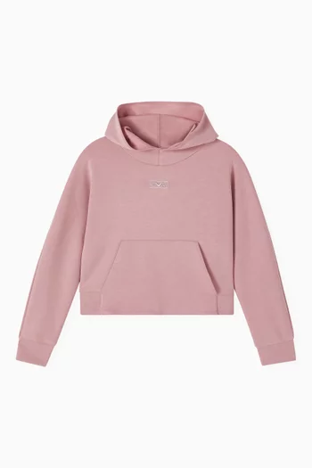 Embroidered Logo Hoodie