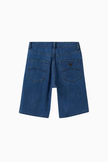 Bermuda Shorts in Denim