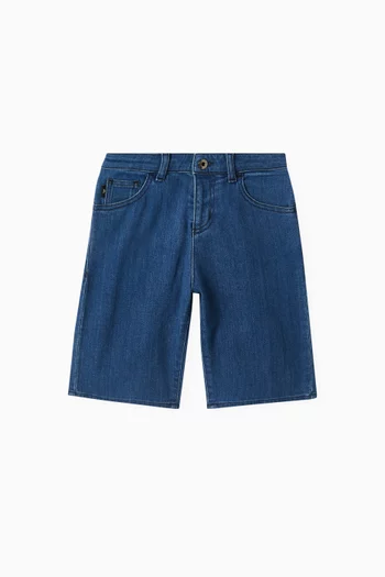 Bermuda Shorts in Denim