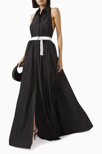 Halter Flared Gown