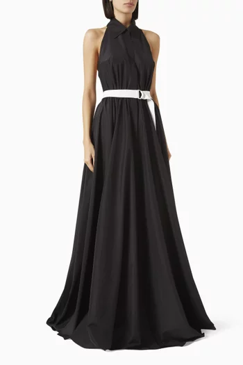 Halter Flared Gown