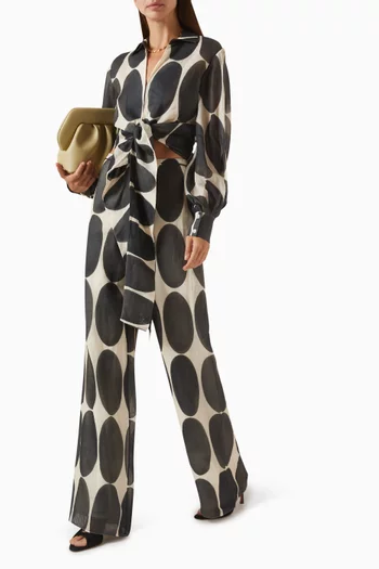 Sarif Printed Pants