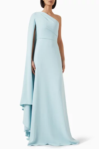 Yazmin One-shoulder Maxi Dress